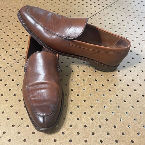 Allen Edmonds Steen Split Toe Loafer Dress Shoe USA Dark Chili Brown Size 13 Men main image 9